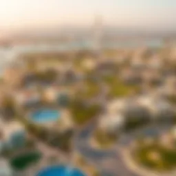 Stunning skyline view of Yas West