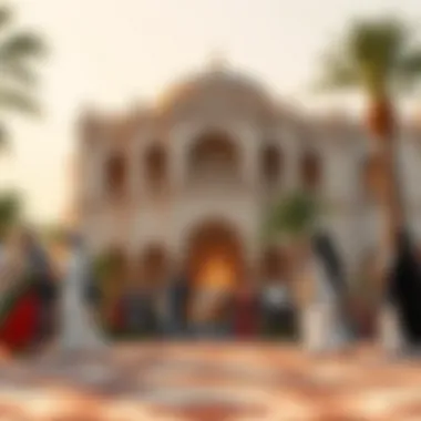 Cultural Perspectives in the UAE A cultural gathering showcasing diverse traditions in the UAE