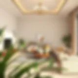 A tranquil living space reflecting modern UAE household dynamics