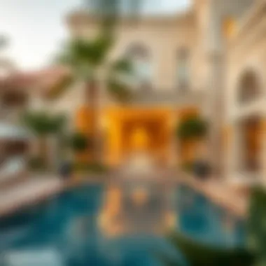 Exclusive Amenities in Villa Living Luxurious amenities in a Dubai villa community