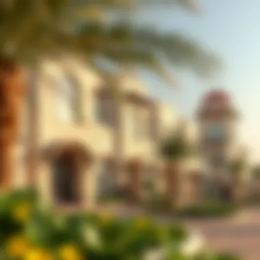 The Lively Community of Al Mahra Vibrant community atmosphere in Dubai's Al Mahra