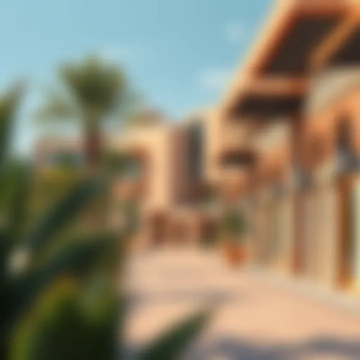 Vibrant Streets of Al Wuheida