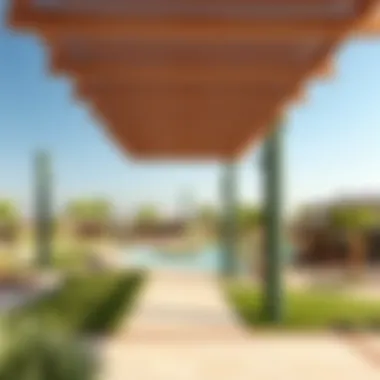 Lavish lifestyle amenities including parks and recreation areas in District One