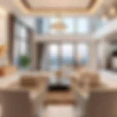 Sophisticated Interior Design in Dubai's Luxury Market Elegant interior design of a luxury property in Dubai