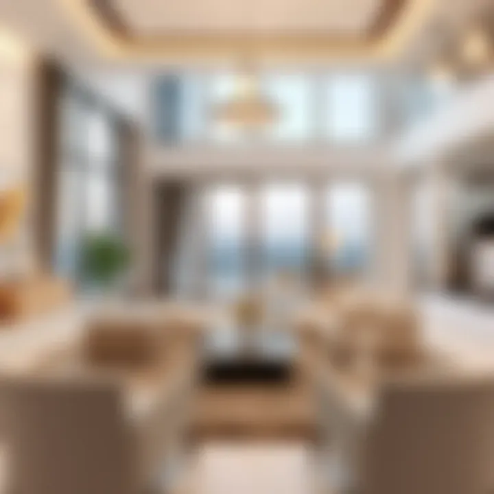 Sophisticated Interior Design in Dubai's Luxury Market Elegant interior design of a luxury property in Dubai