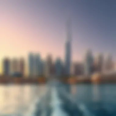 The Luxurious Skyline of Dubai Luxurious Dubai skyline showcasing high-end real estate