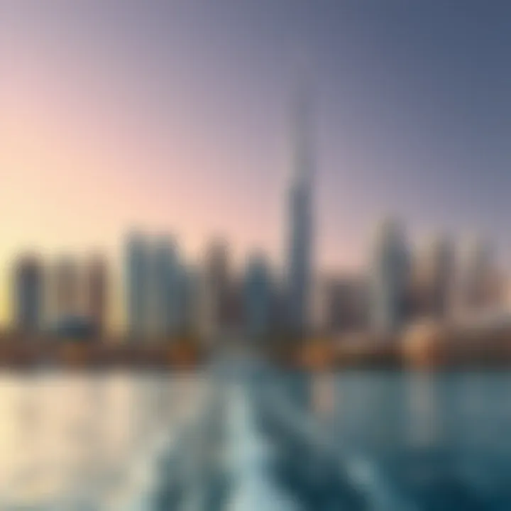 The Luxurious Skyline of Dubai Luxurious Dubai skyline showcasing high-end real estate