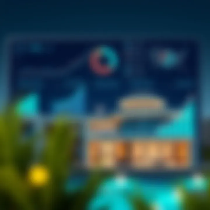 Trends Influencing Luxury Real Estate in Dubai Trends in luxury real estate market with graphs and charts