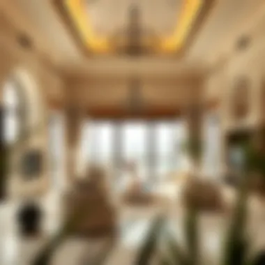Elegance Inside Wadi Villas Interior of a Wadi Villa featuring exquisite furnishings and decor
